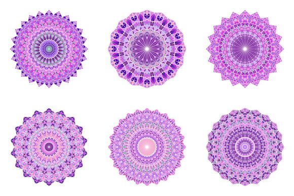 Download 6 Mosaic Mandala Designs - Mandala Collection