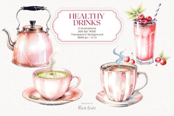 Download Healthy Drinks, Wellness Lifestyle - Premium Bundle