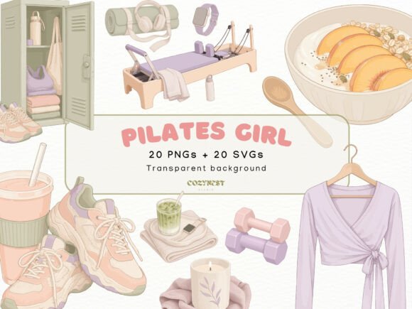 Download Pilates Girl Lifestyle Cliparts Wellness - Lifestyle Collection