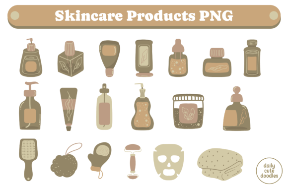 Download Beauty Skincare Bottles and Cosmetics - Skincare Collection