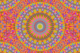 Download Seamless Triangle Mandala Pattern - Mandala Collection