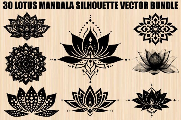 Download Lotus Mandala SVG Bundle - Mandala Collection