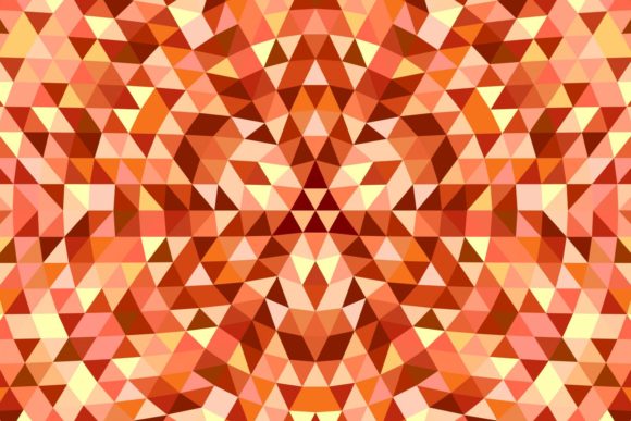 Download Triangle Mosaic Mandala Background - Mandala Collection