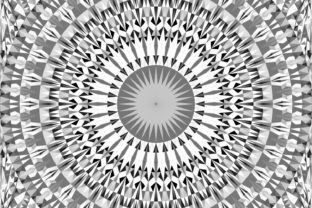 Download Grey Seamless Triangle Mandala Pattern - Mandala Collection