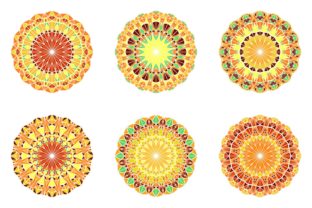 Download 6 Mosaic Mandala Logo Templates - Mandala Collection