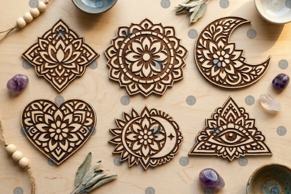 Download Mandala Spiritual Symbol SVG Bundle - Mandala Collection